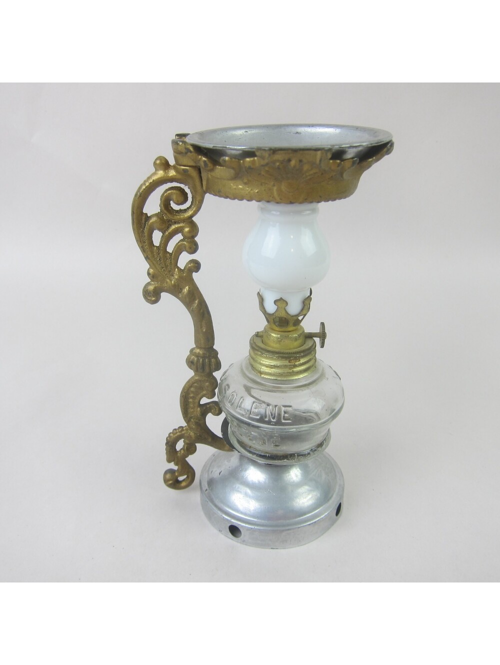 Antique Vapo Cresolene Kerosene Vaporizer Miniature Oil Lamp Medical USA 1880s